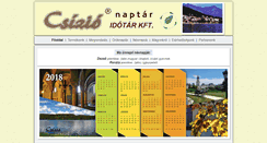 Desktop Screenshot of csizio.hu